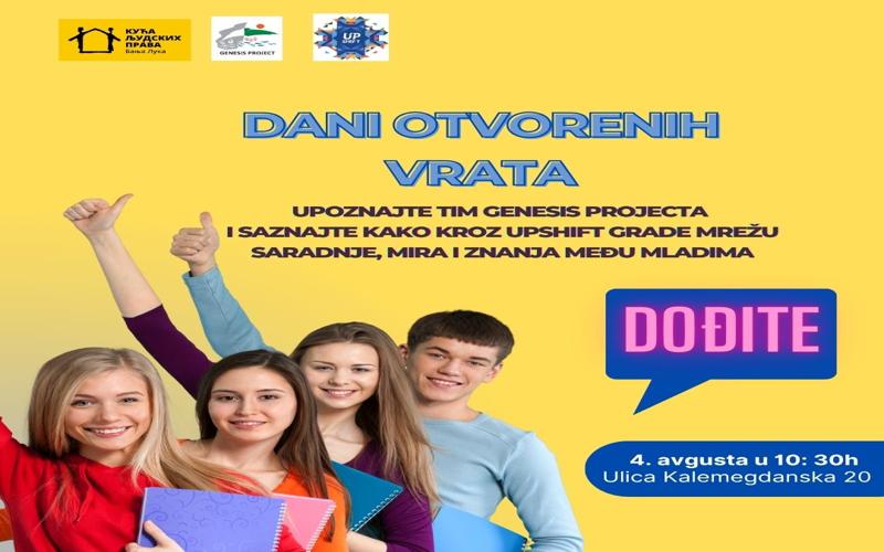 Mladi na visualu za najavu događaja